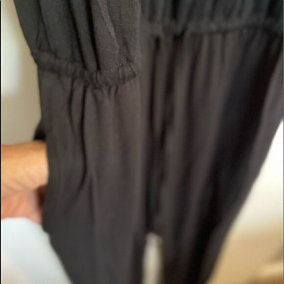 Venus Tie Dye black pockets jumpsuit.Size S - Picture 10 of 15